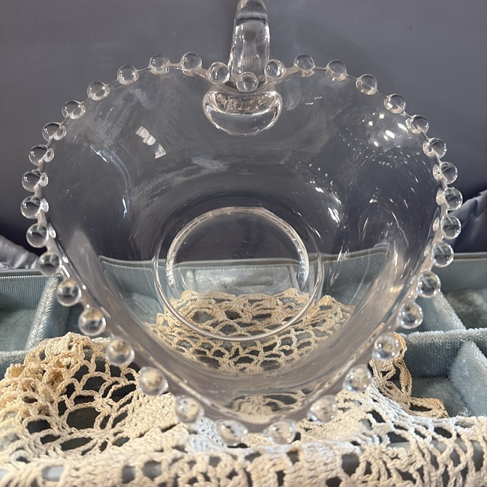 Imperial Glass Candlewick Heart Shaped Bowl
10 - Picture 3 of 3
